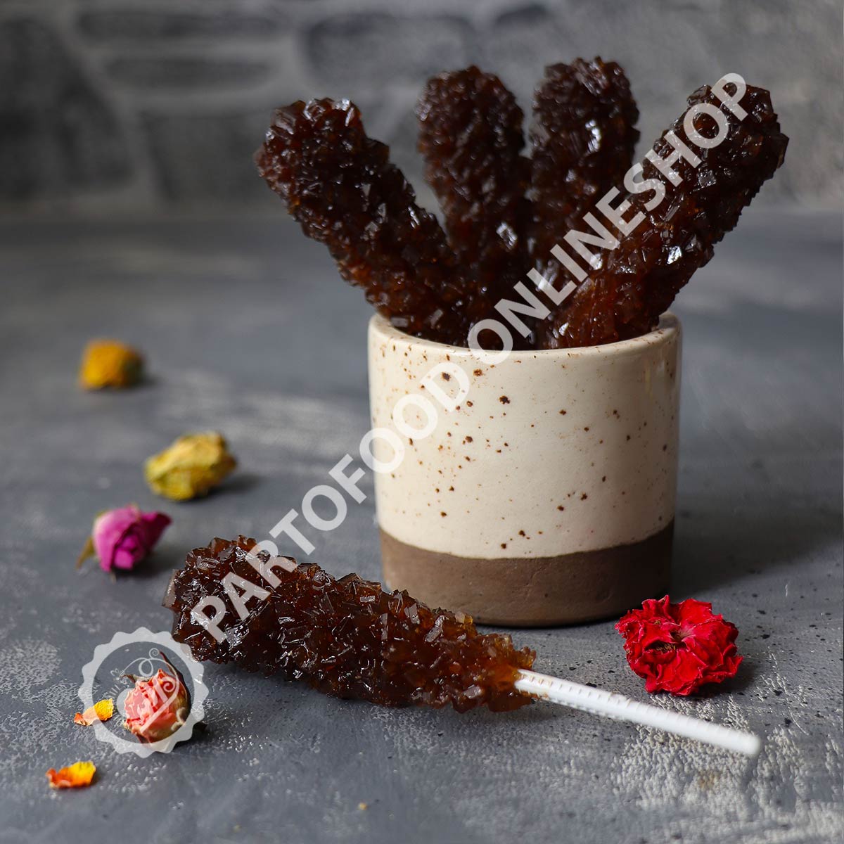 نبات ارگانیک نیشکر  نی دار (نیم کیلو)