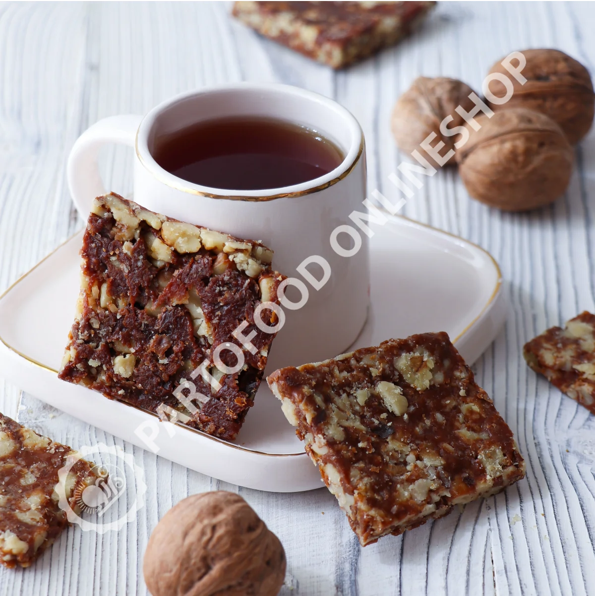 رنگینک نیشکر گردویی (400 گرم)