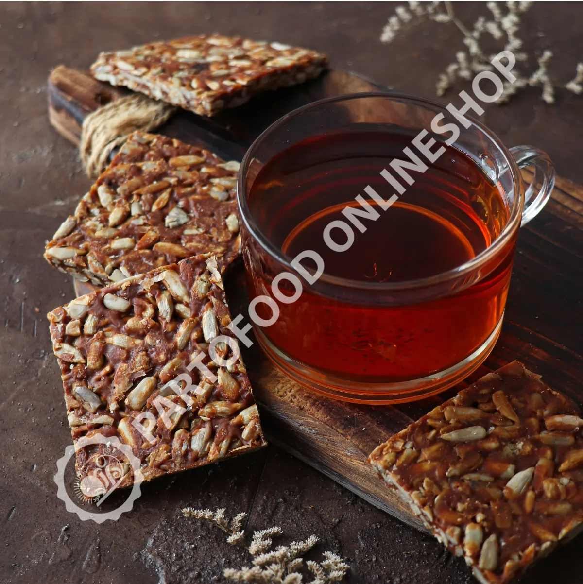 رنگینک نیشکر مغز تخمه (400 گرم)